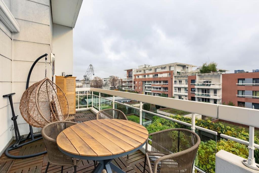 Appartement Climatise 3 Etoiles T3 Chic A Strasbourg Avec Billard Et Terrasse Exterior foto